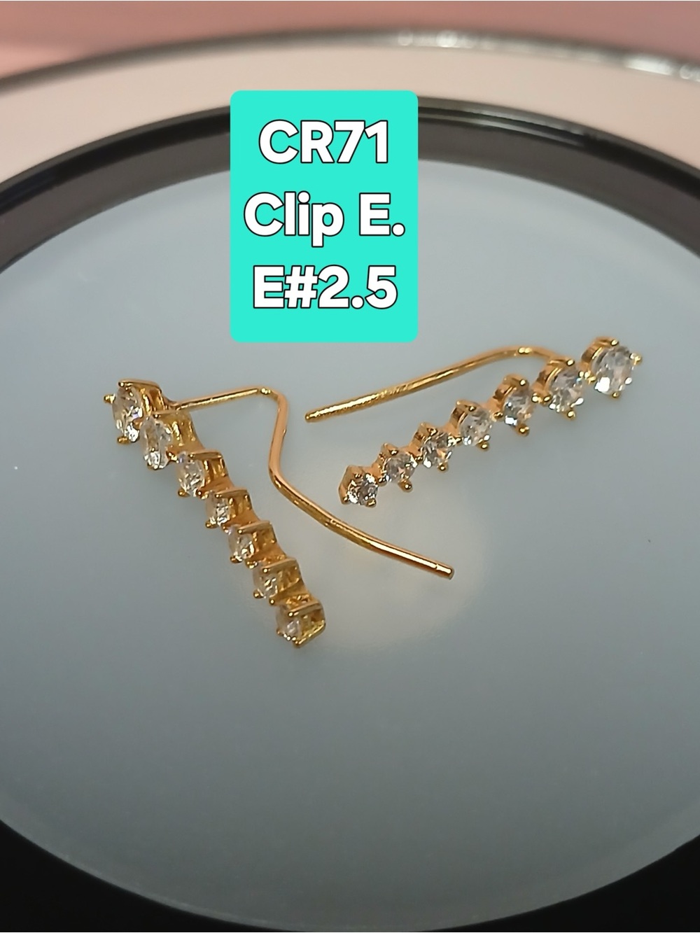 18K Saudi Gold Ear Climber